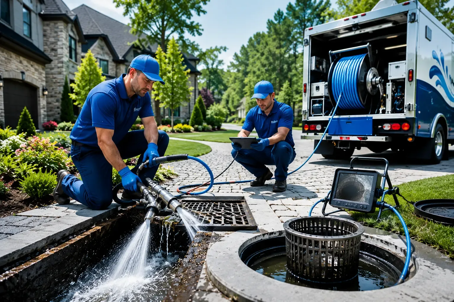 Local outdoor drain cleaning professionals in Saginaw, MN
