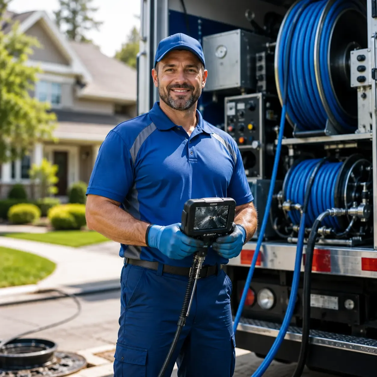 Local outdoor drain cleaning specialists in Saginaw, MN
